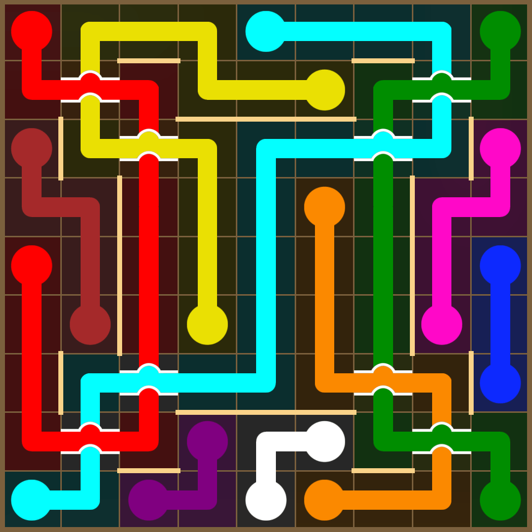Flow Free 2091 Solution