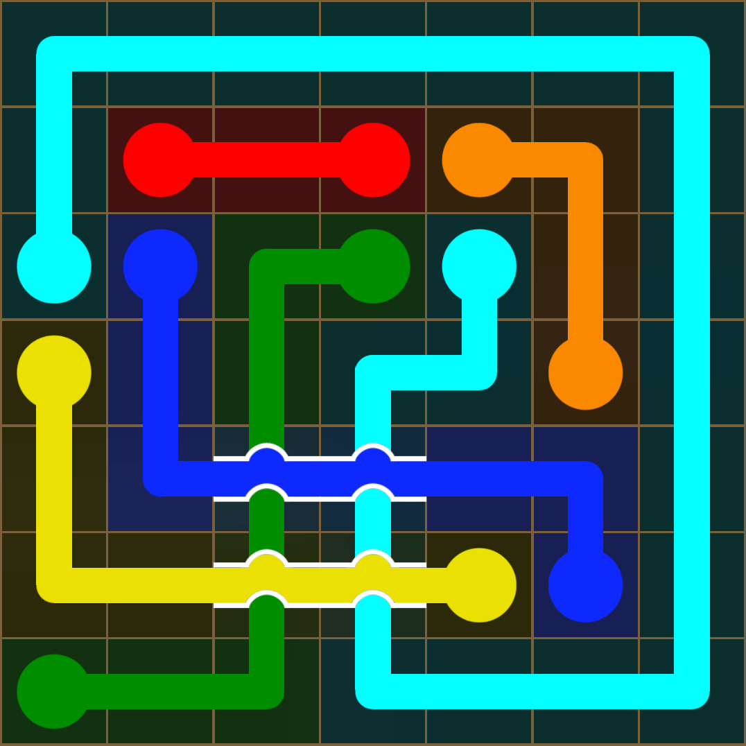 Flow Free 2096 Solution
