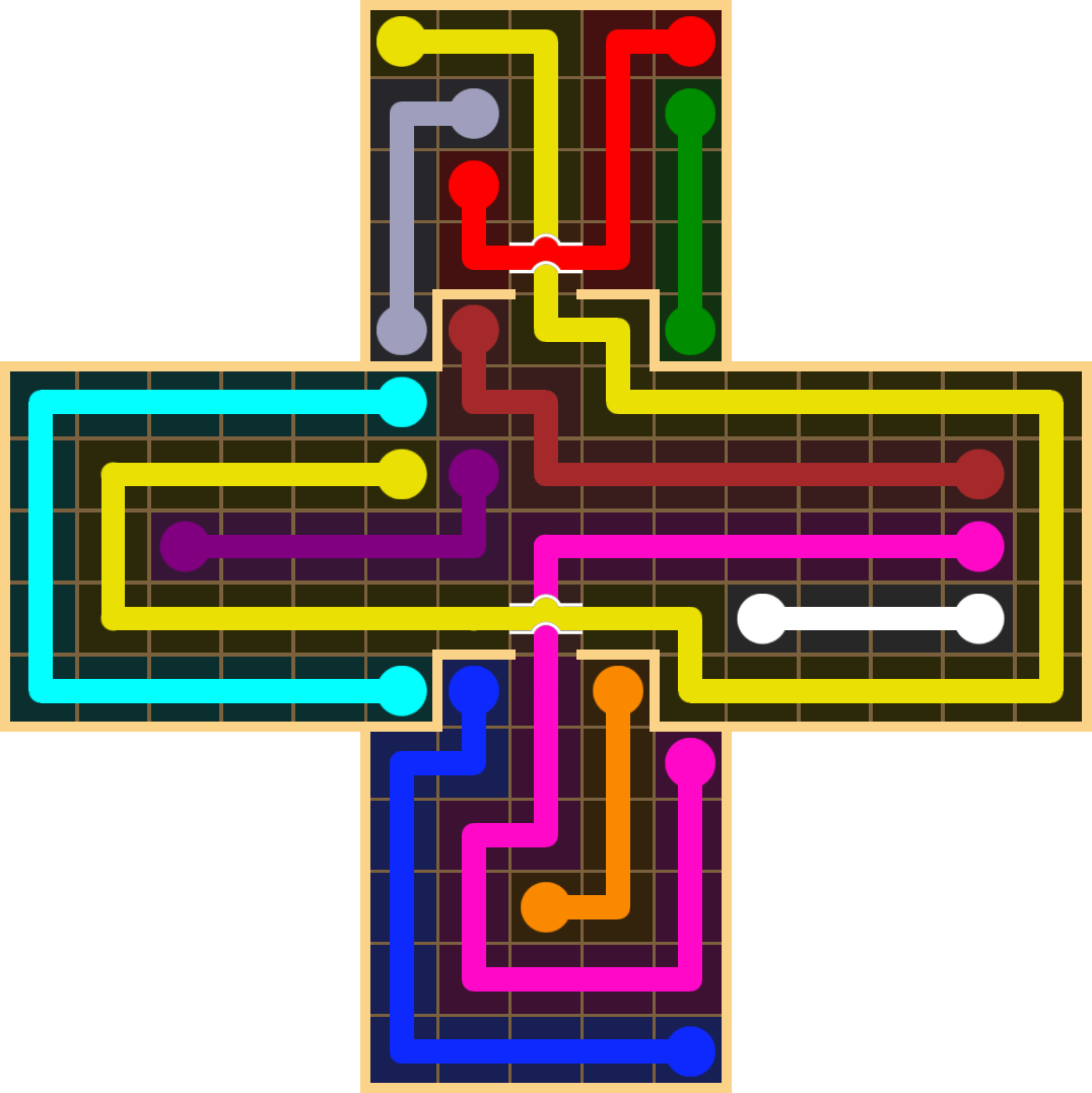 Flow Free 2098 Solution