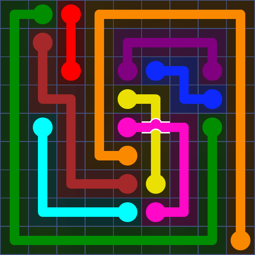 Flow Free 2021 Solution