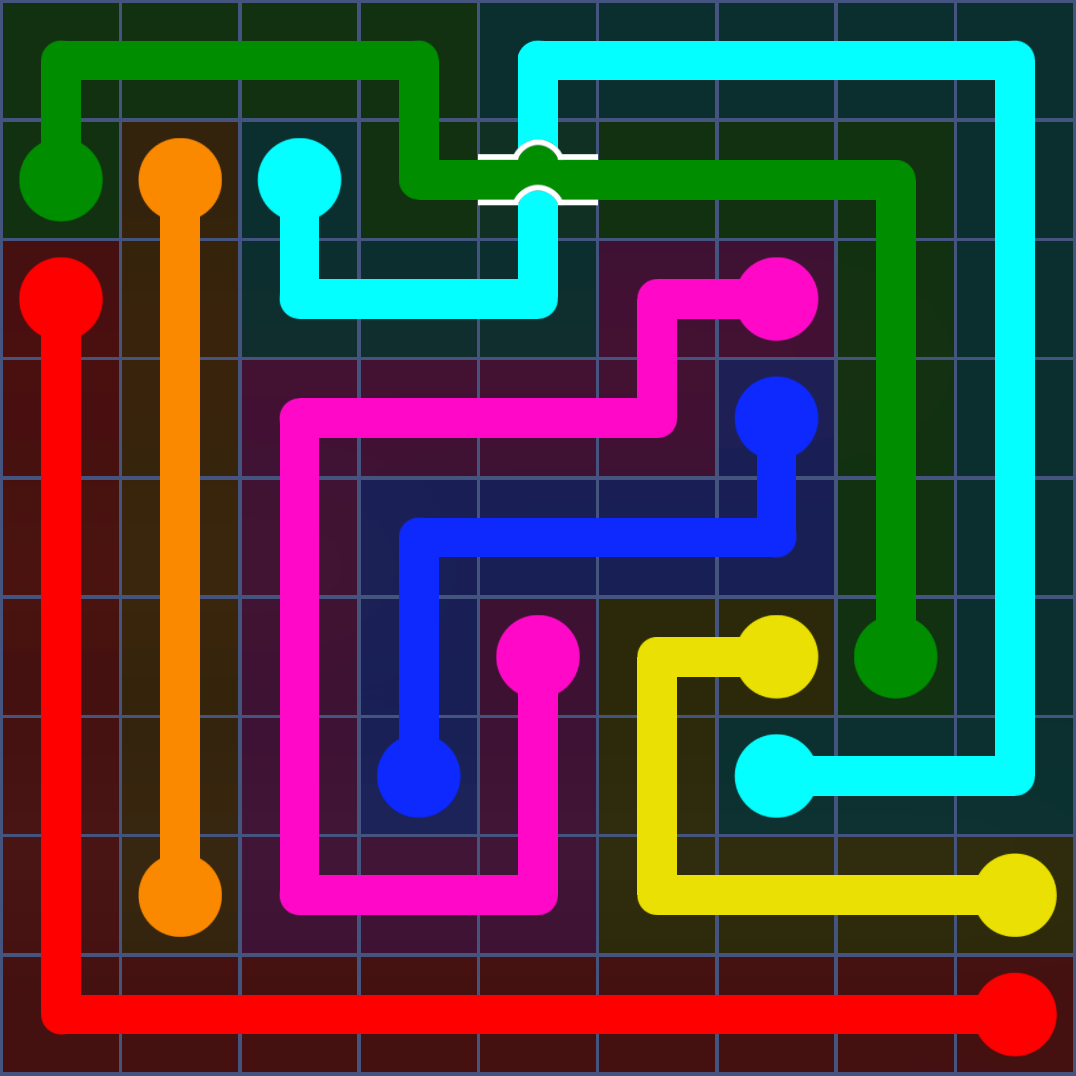 Flow Free 2027 Solution