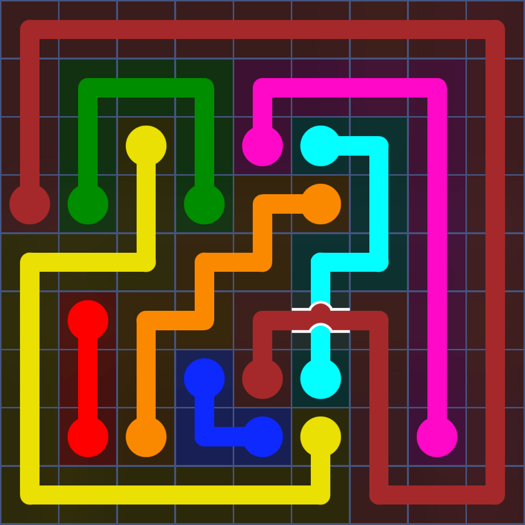 Flow Free 2034 Solution