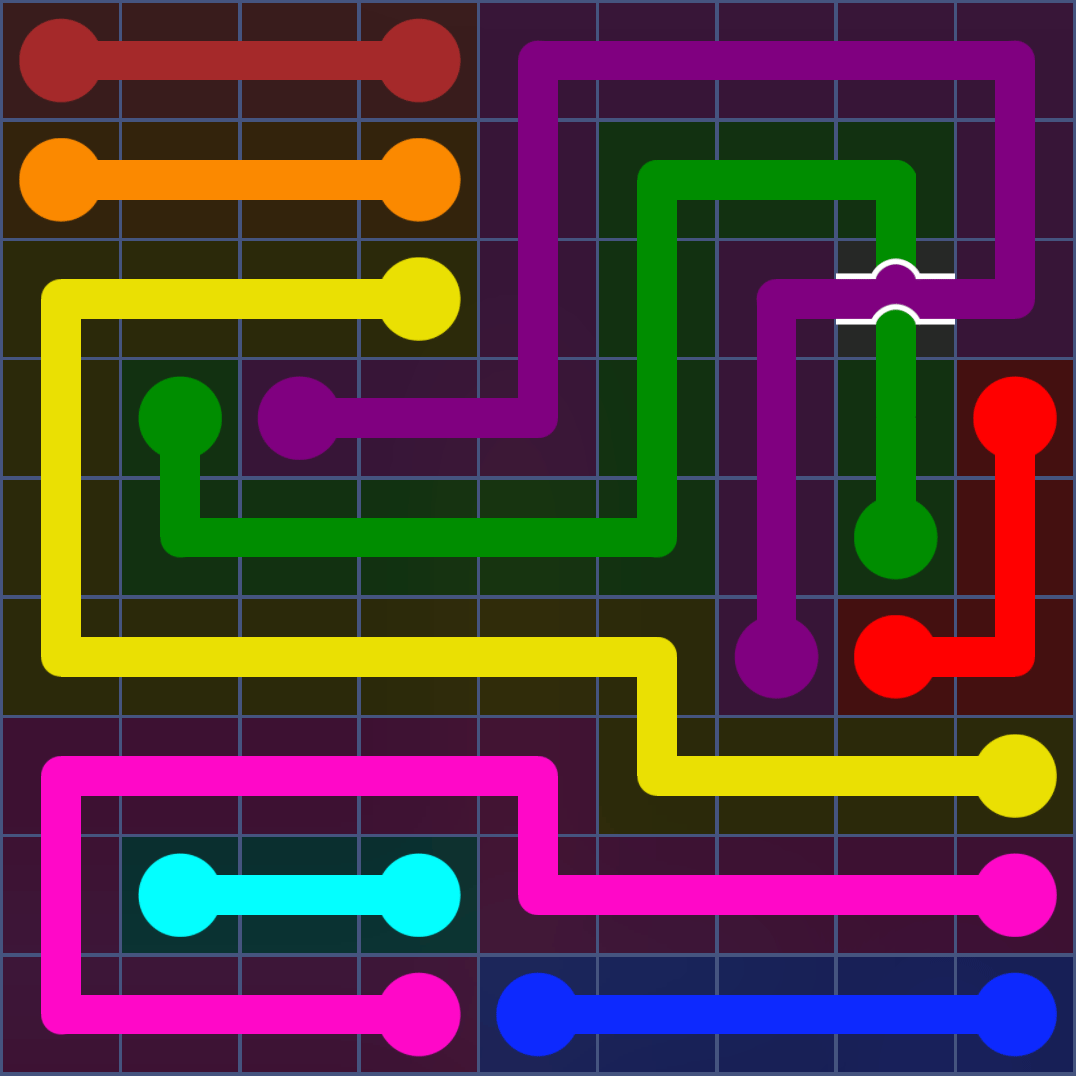 Flow Free 2043 Solution