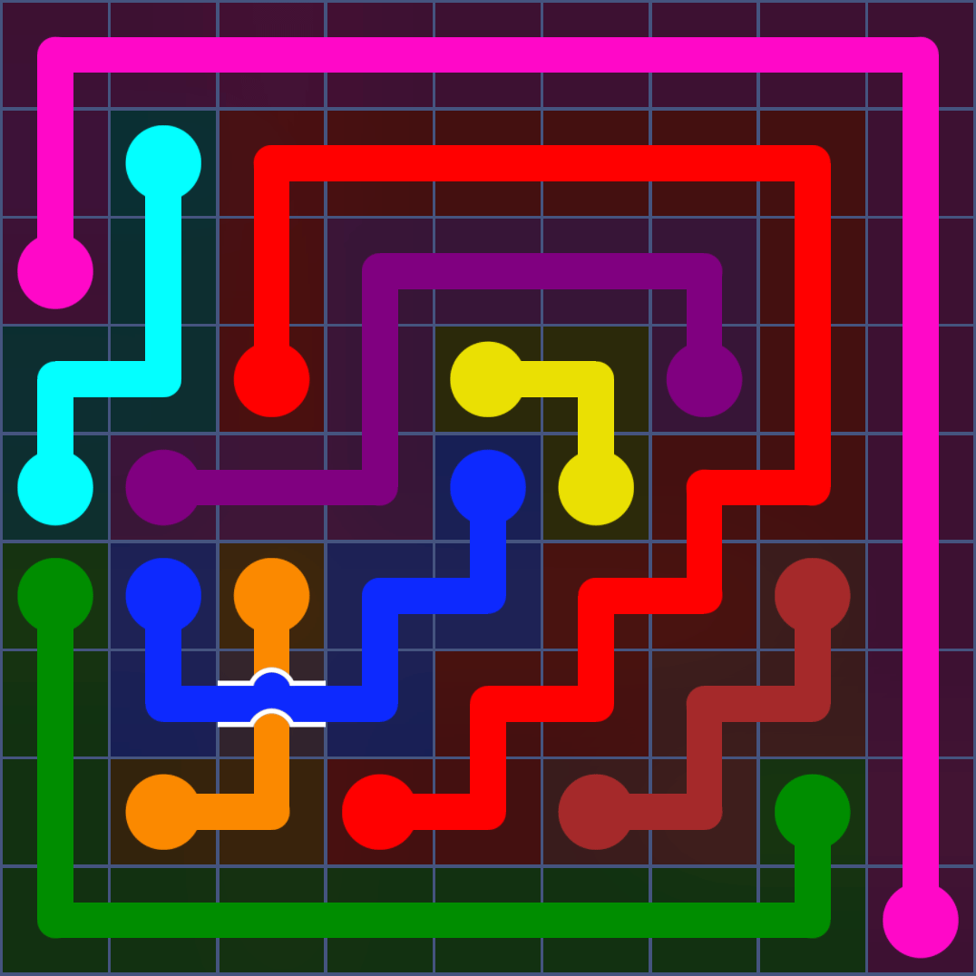 Flow Free 2046 Solution