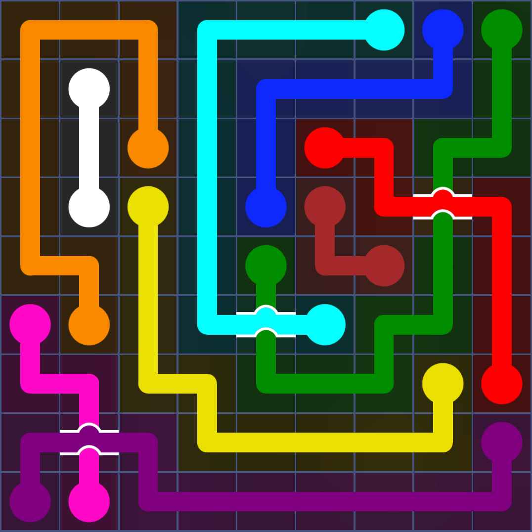 Flow Free 2049 Solution
