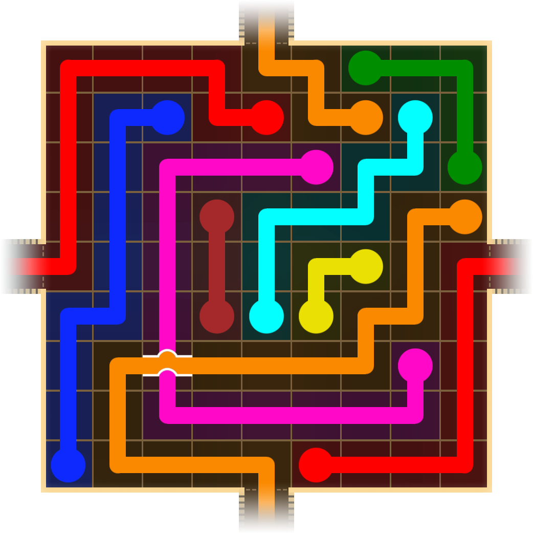 Flow Free 2249 Solution