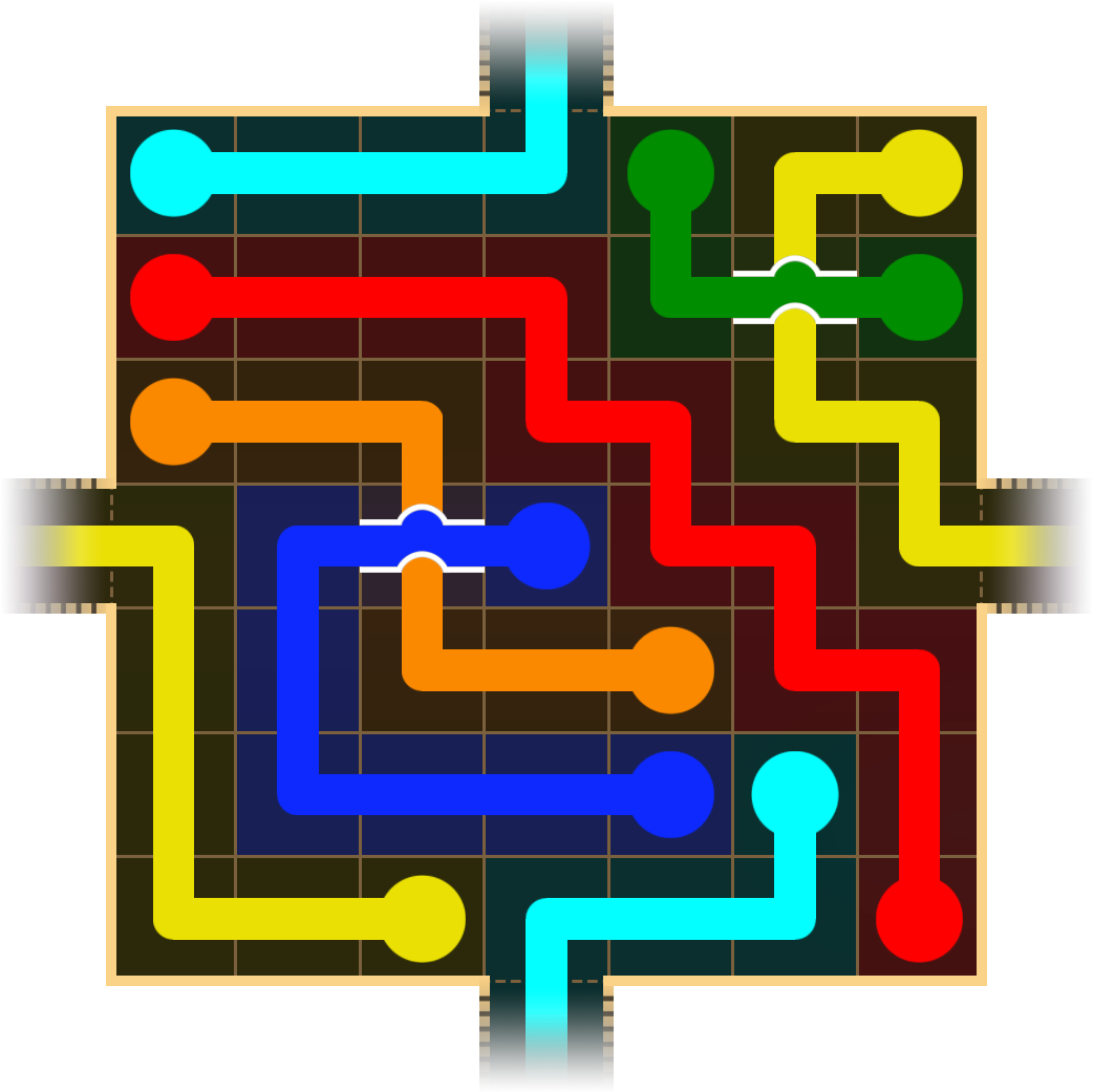 Flow Free 2164 Solution