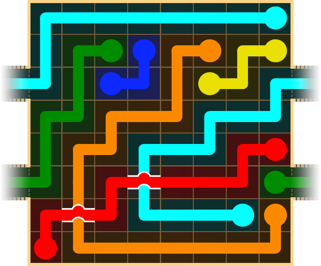 Flow Free 2196 Solution