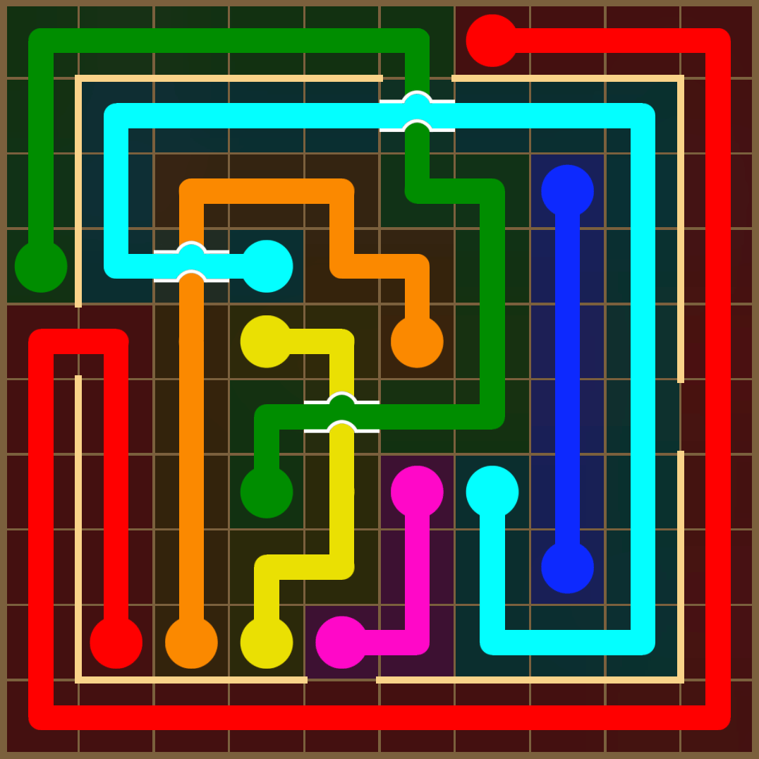 Flow Free 4123 Solution