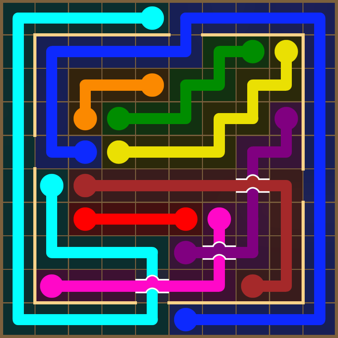 Flow Free 4137 Solution