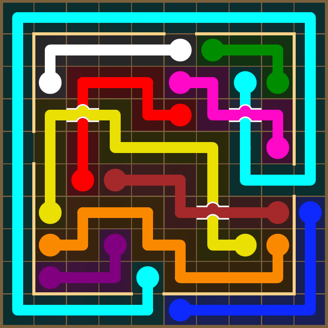 Flow Free 4138 Solution