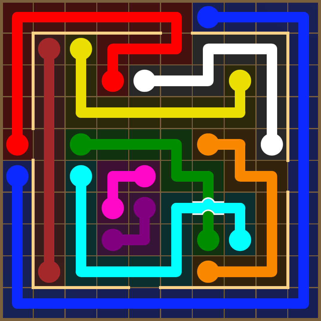 Flow Free 4139 Solution