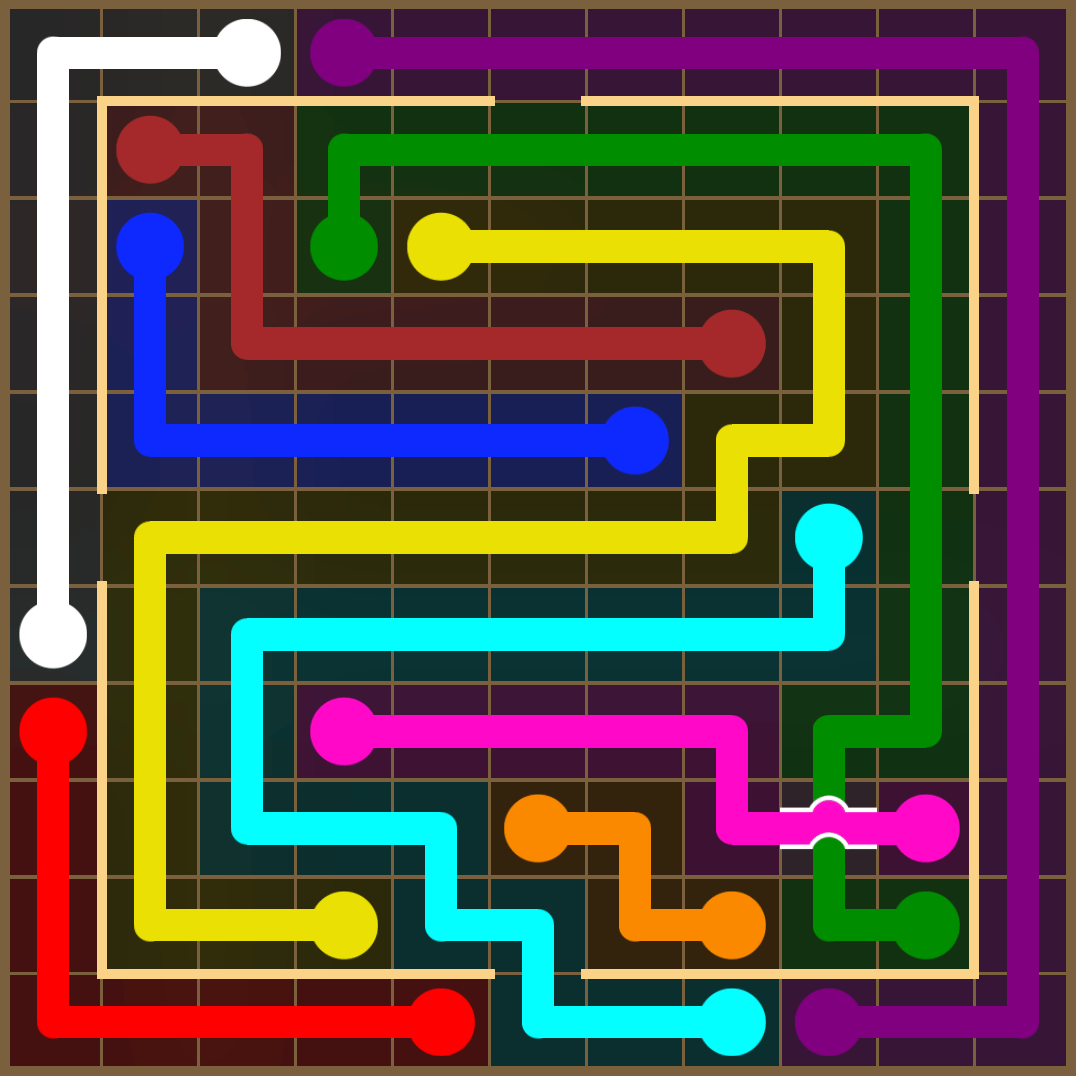 Flow Free 4147 Solution