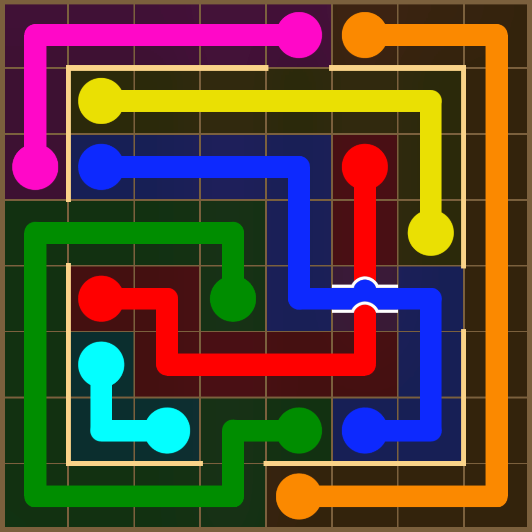 Flow Free 4078 Solution