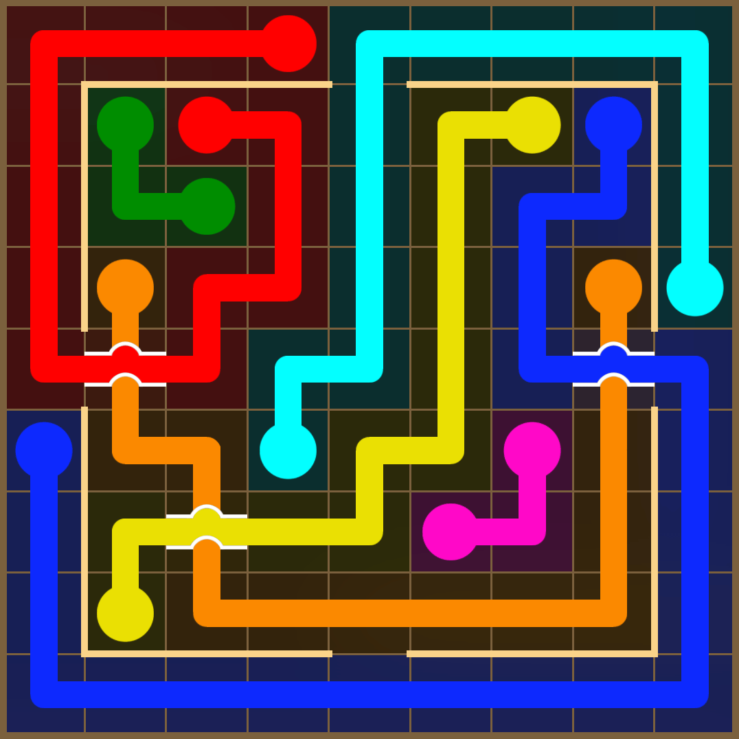 Flow Free 4092 Solution
