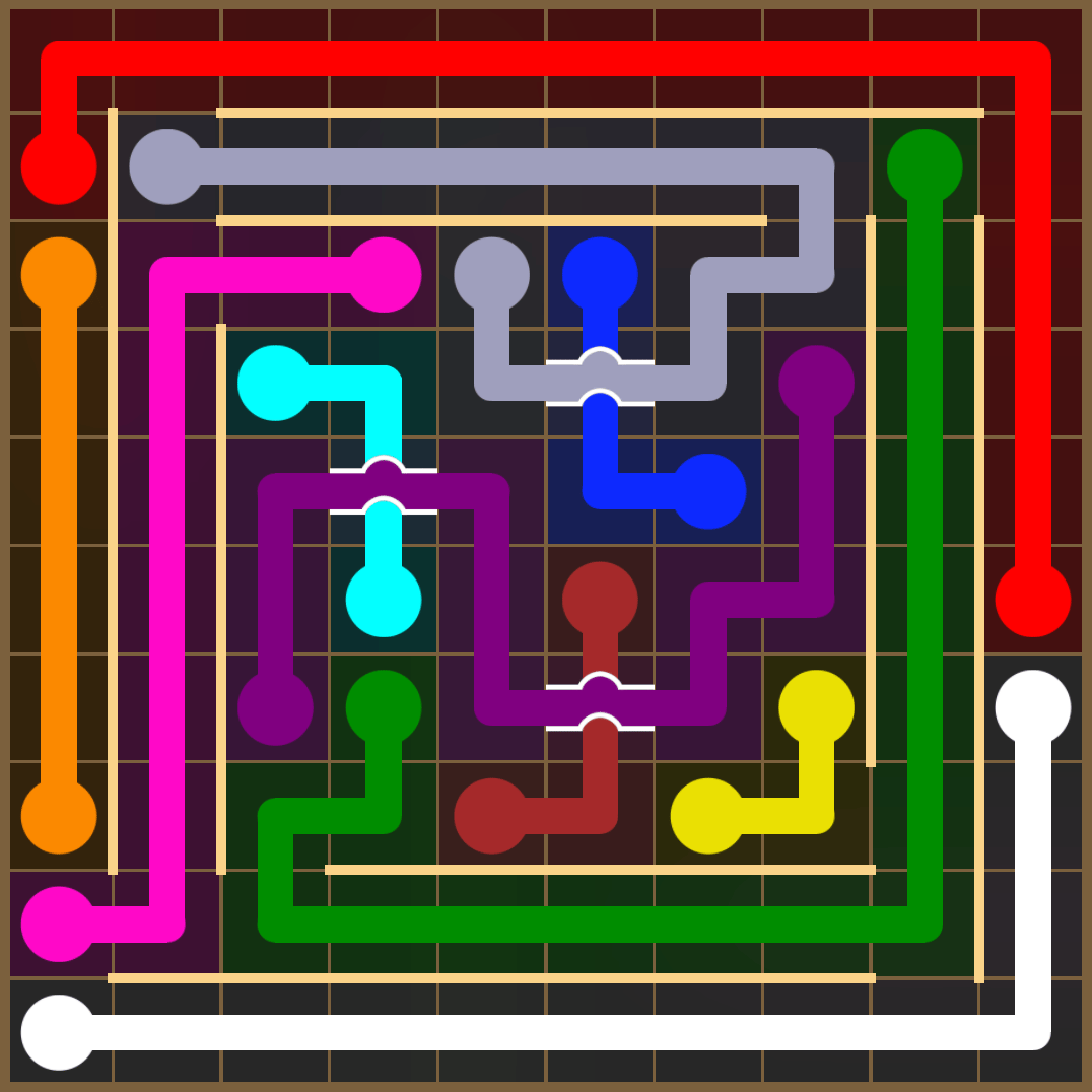 Flow Free 4211 Solution