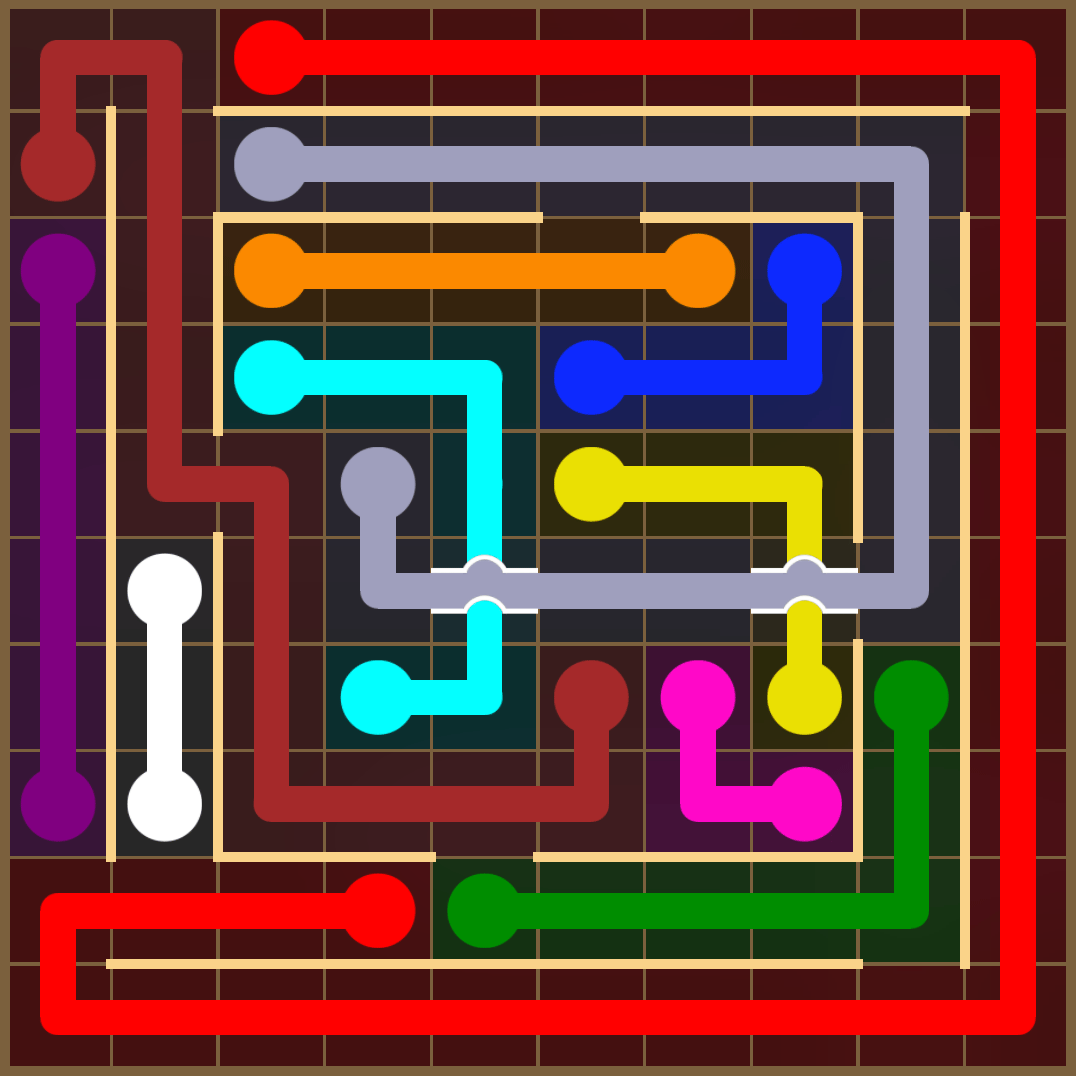 Flow Free 4219 Solution