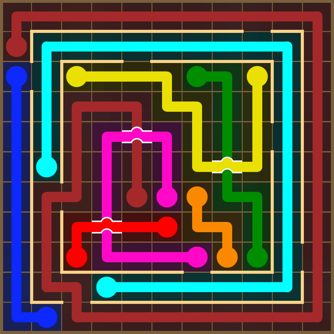Flow Free 4233 Solution