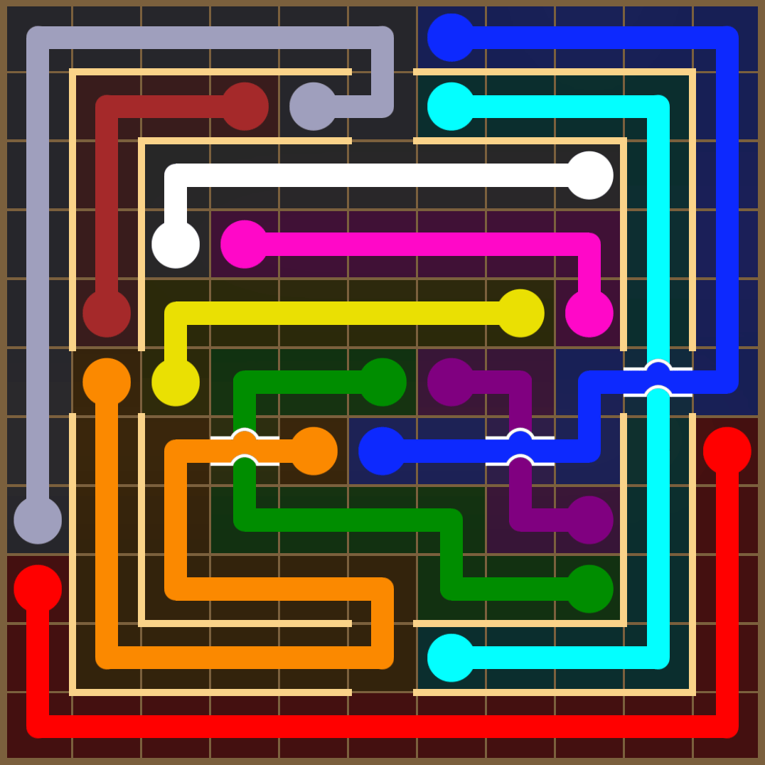 Flow Free 4239 Solution
