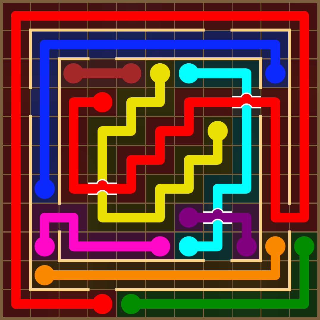 Flow Free 4241 Solution