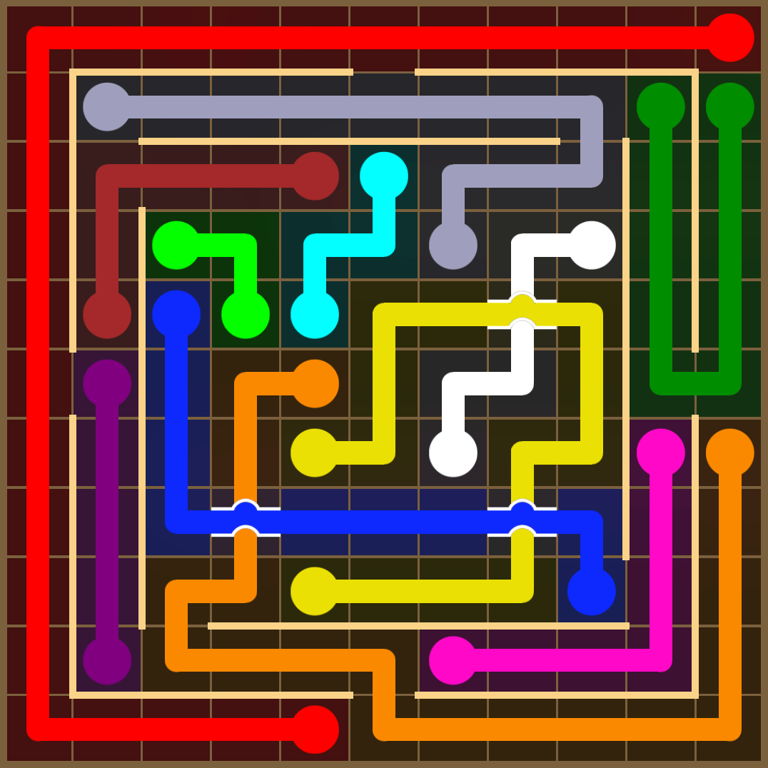 Flow Free 4257 Solution