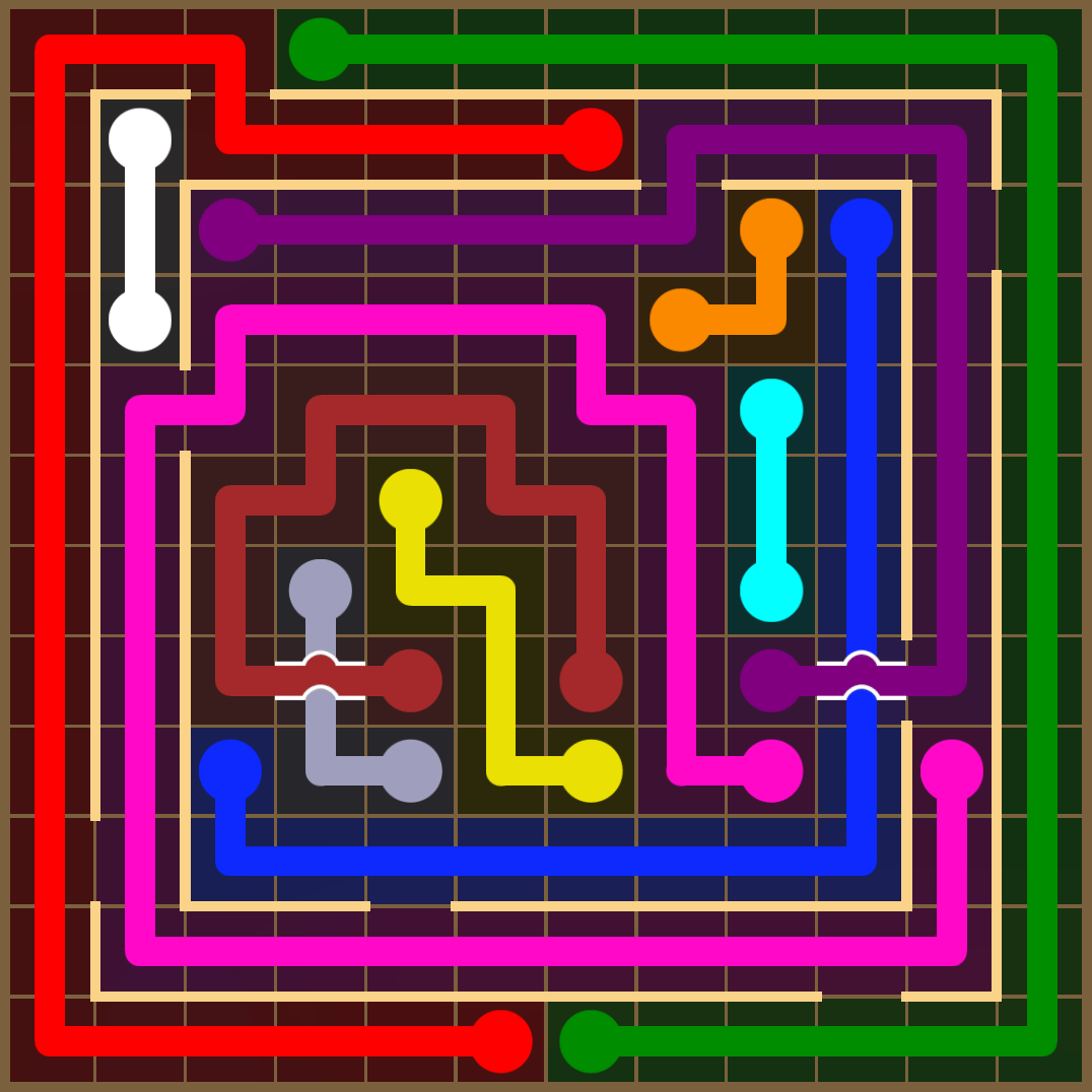 Flow Free 4283 Solution
