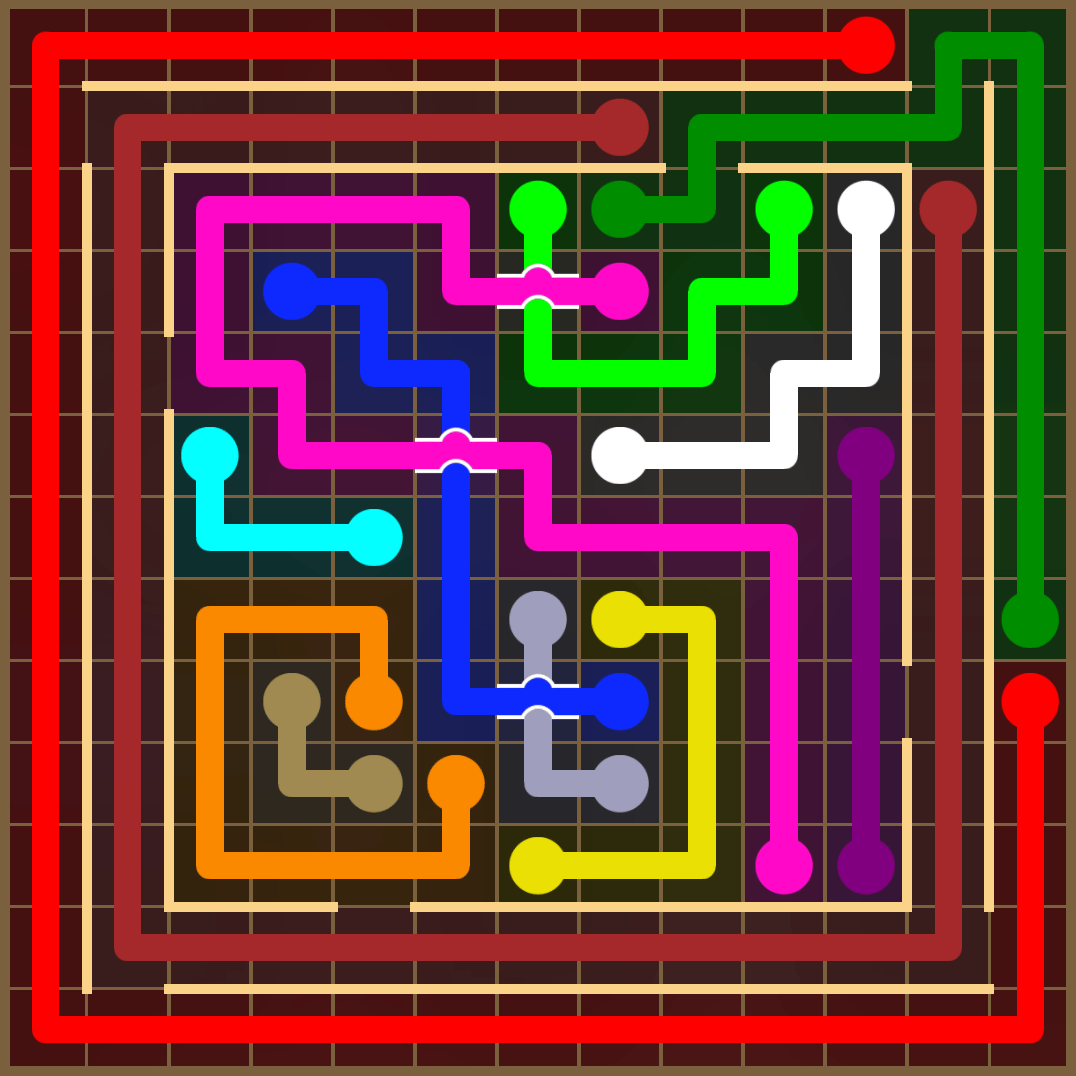 Flow Free 4291 Solution