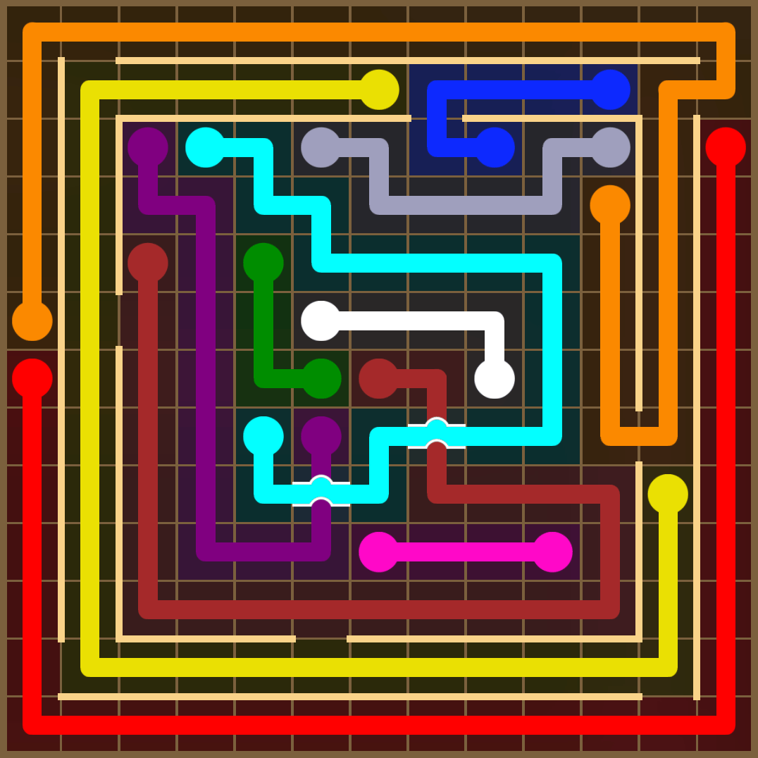 Flow Free 4292 Solution