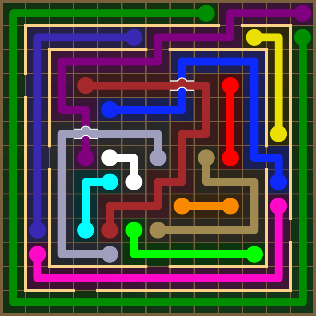 Flow Free 4311 Solution