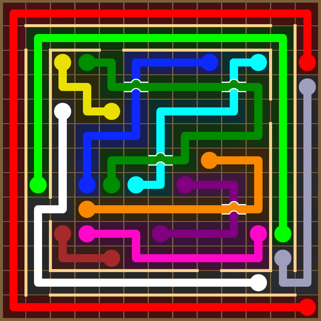 Flow Free 4313 Solution