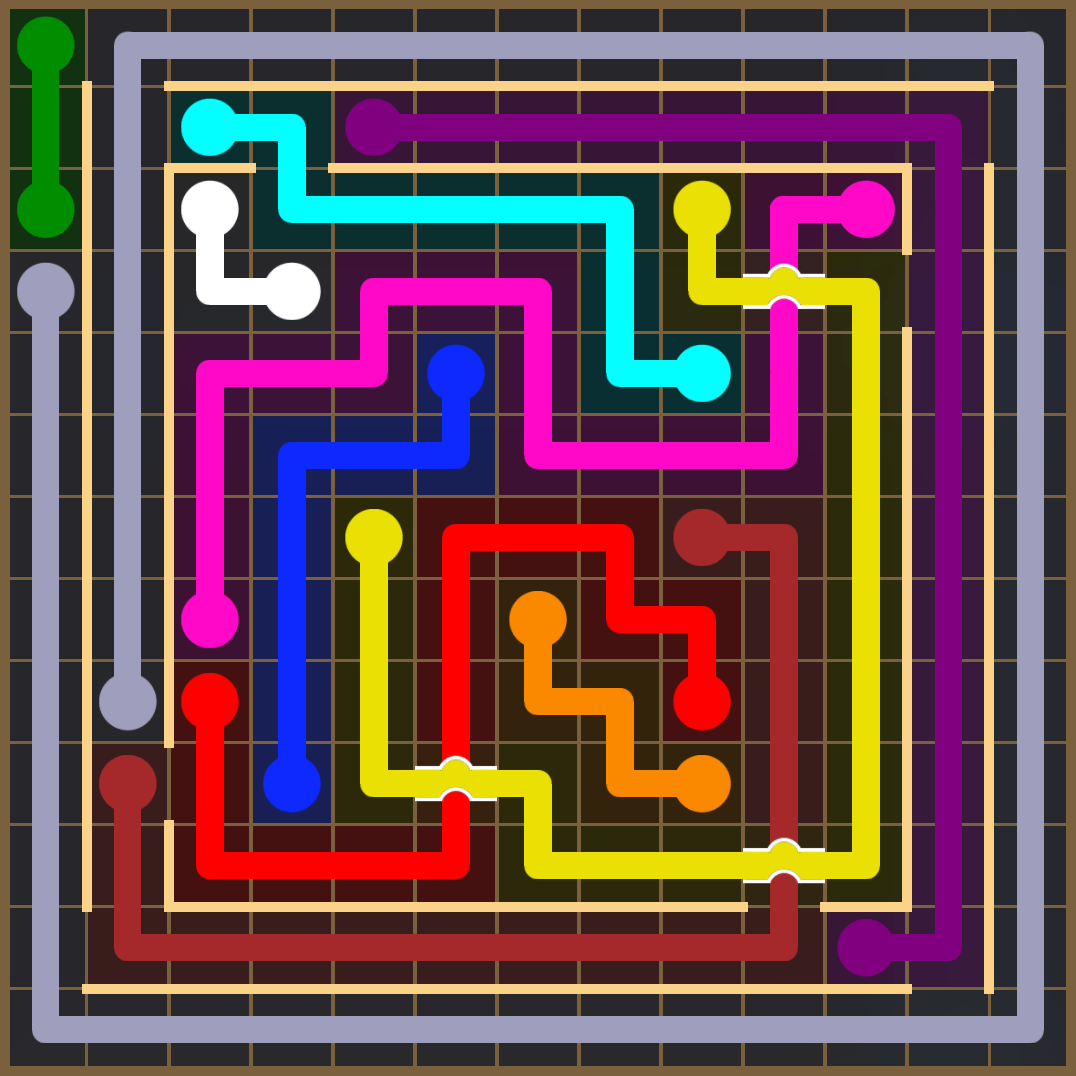 Flow Free 4314 Solution