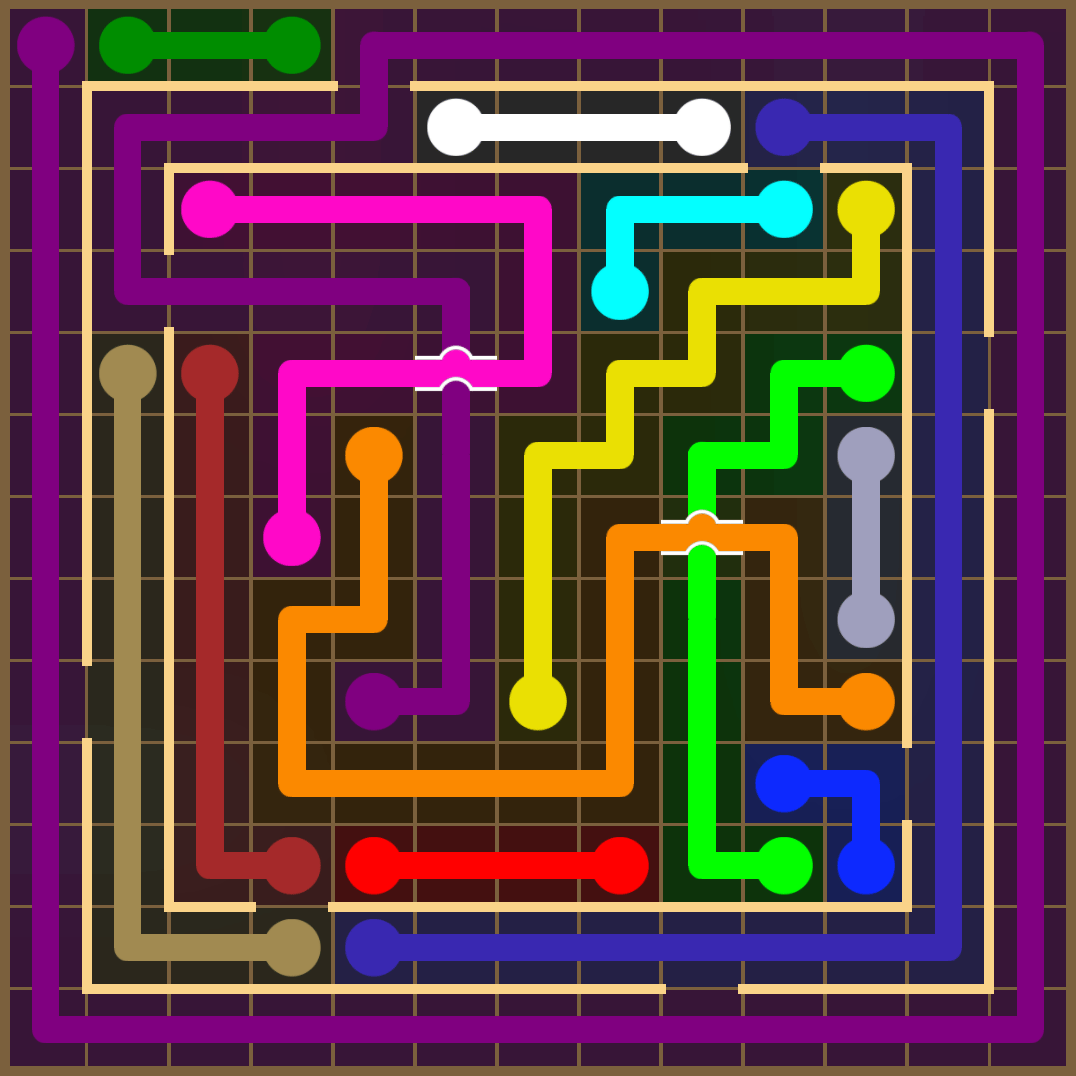 Flow Free 4317 Solution