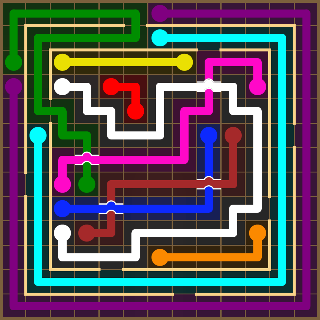 Flow Free 4318 Solution