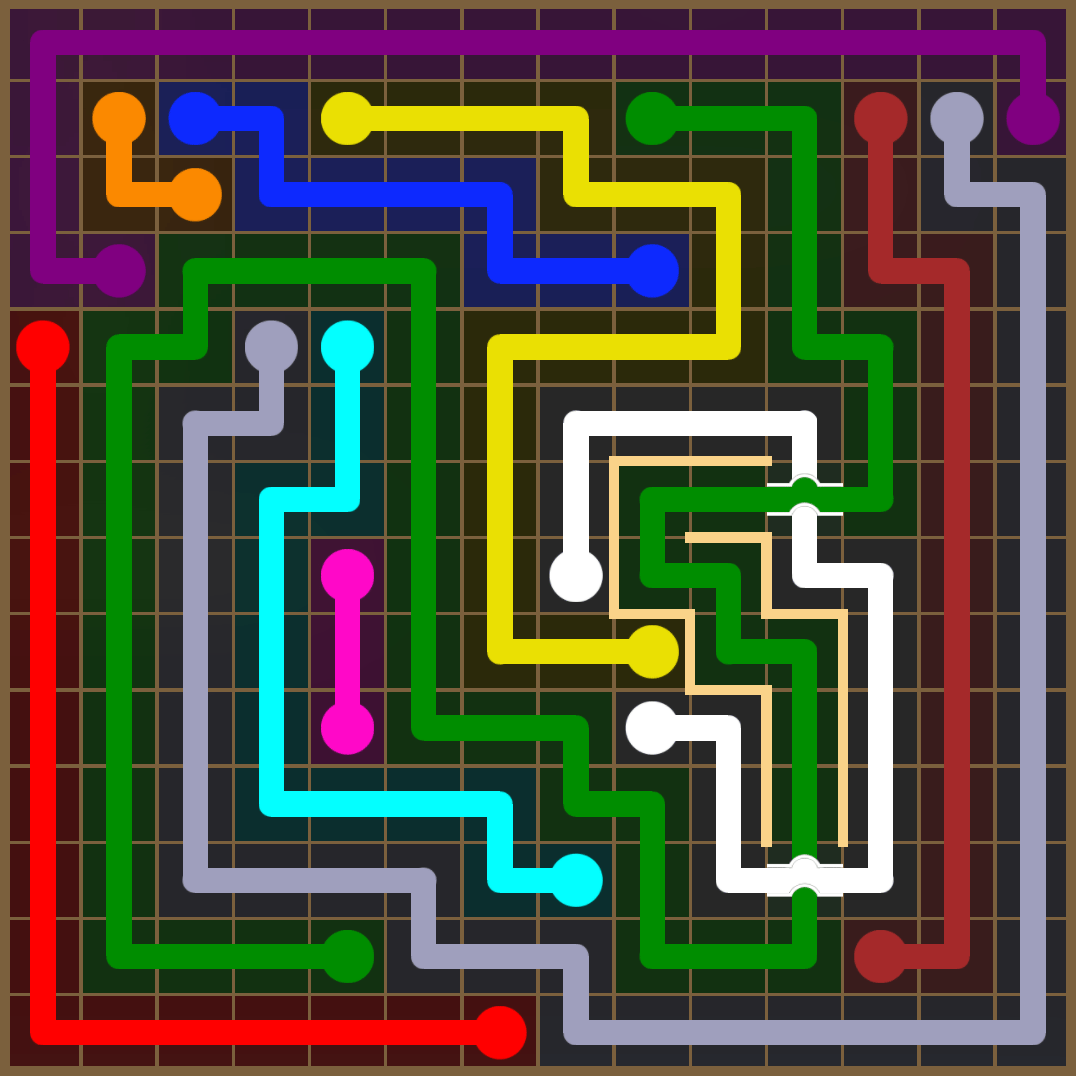 Flow Free 3972 Solution