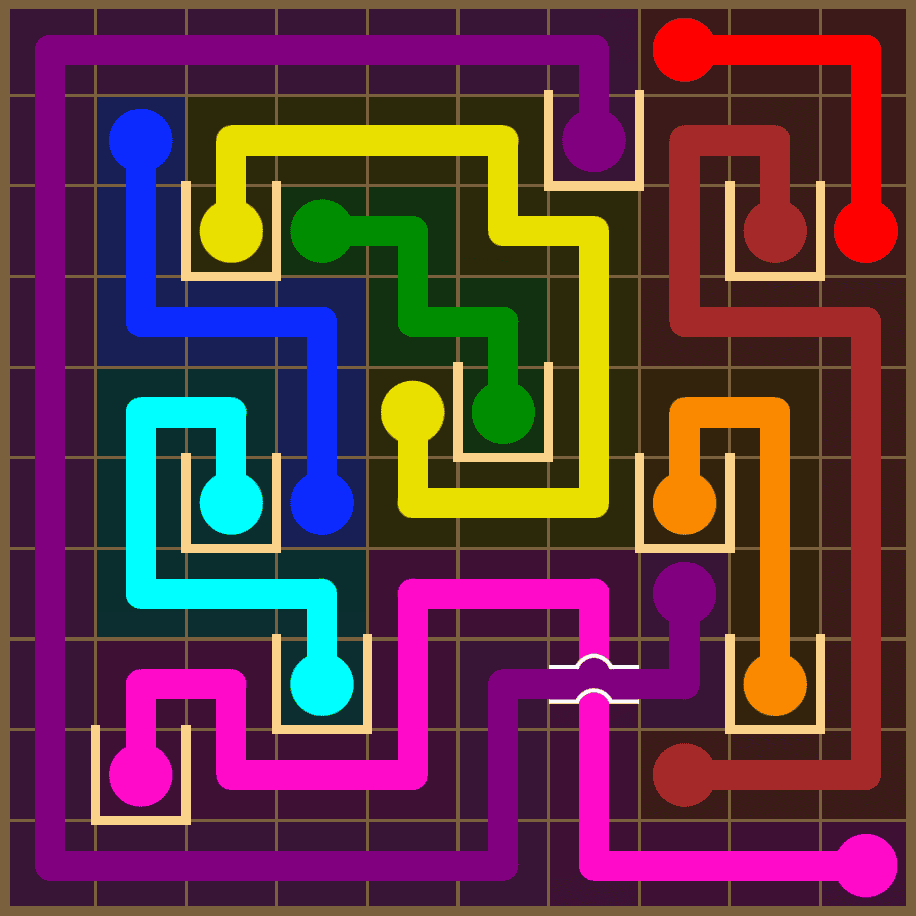 Flow Free 7352 Solution