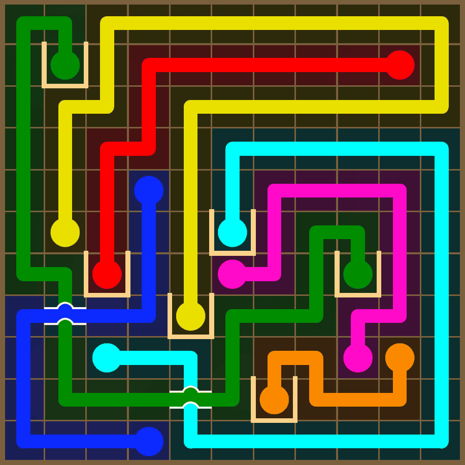 Flow Free 7410 Solution