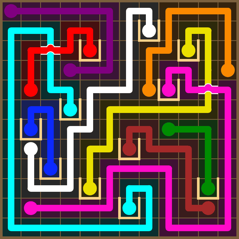 Flow Free 7429 Solution