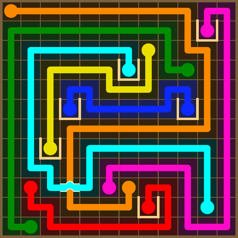 Flow Free 7431 Solution