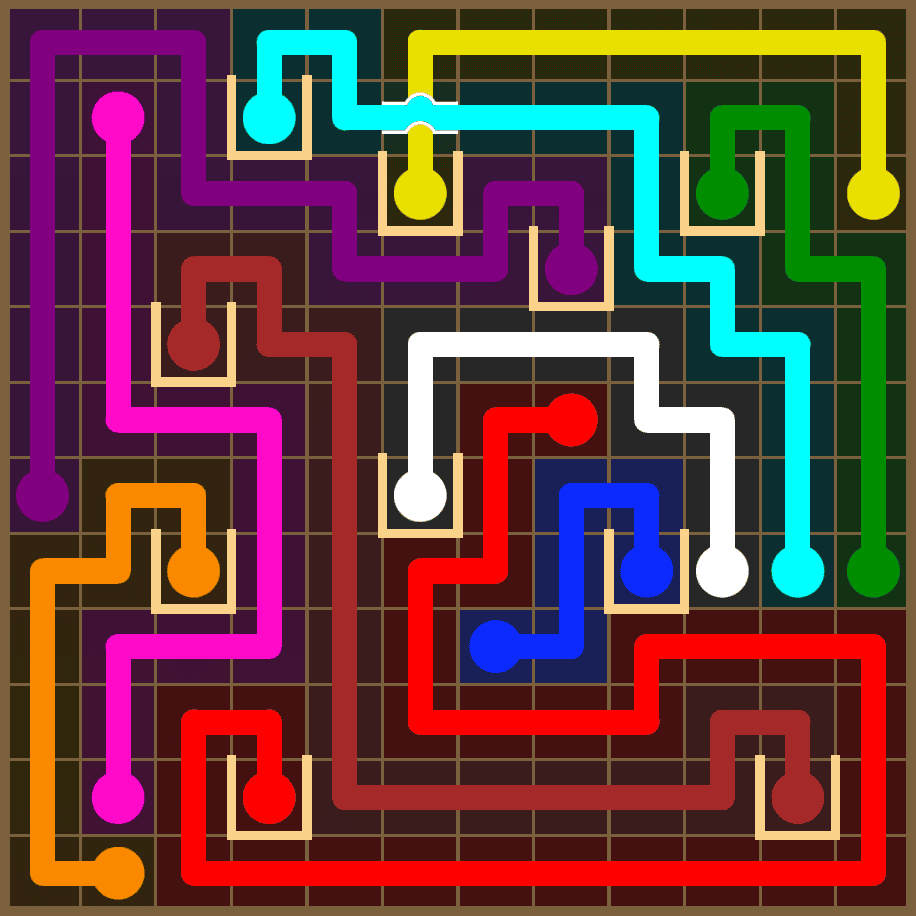 Flow Free 7435 Solution