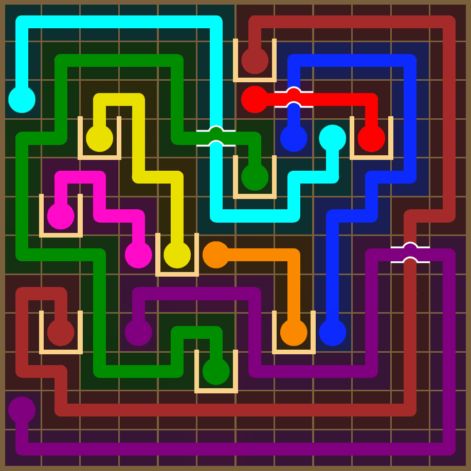 Flow Free 7440 Solution