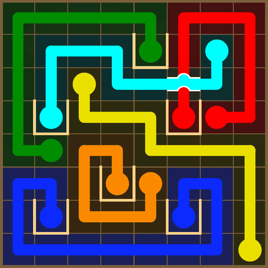 Flow Free 7301 Solution