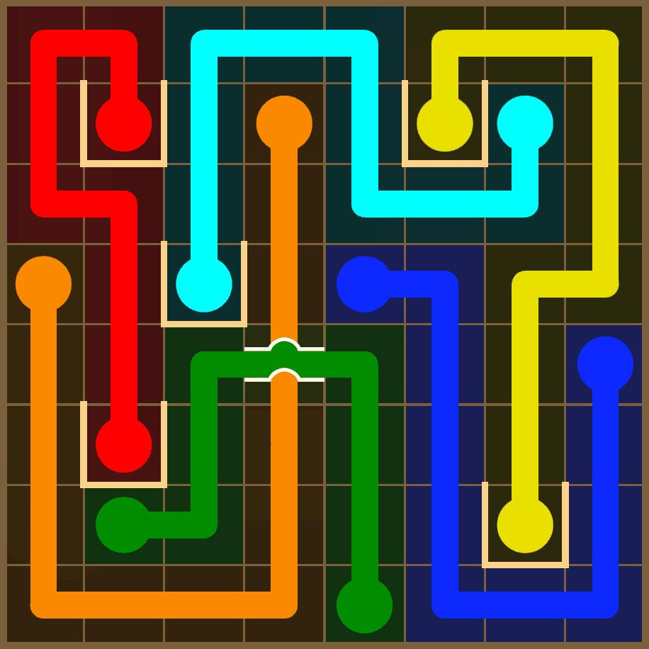 Flow Free 7305 Solution