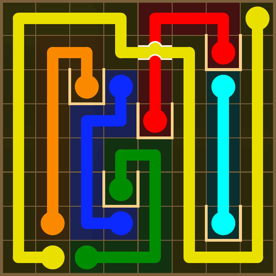 Flow Free 7311 Solution