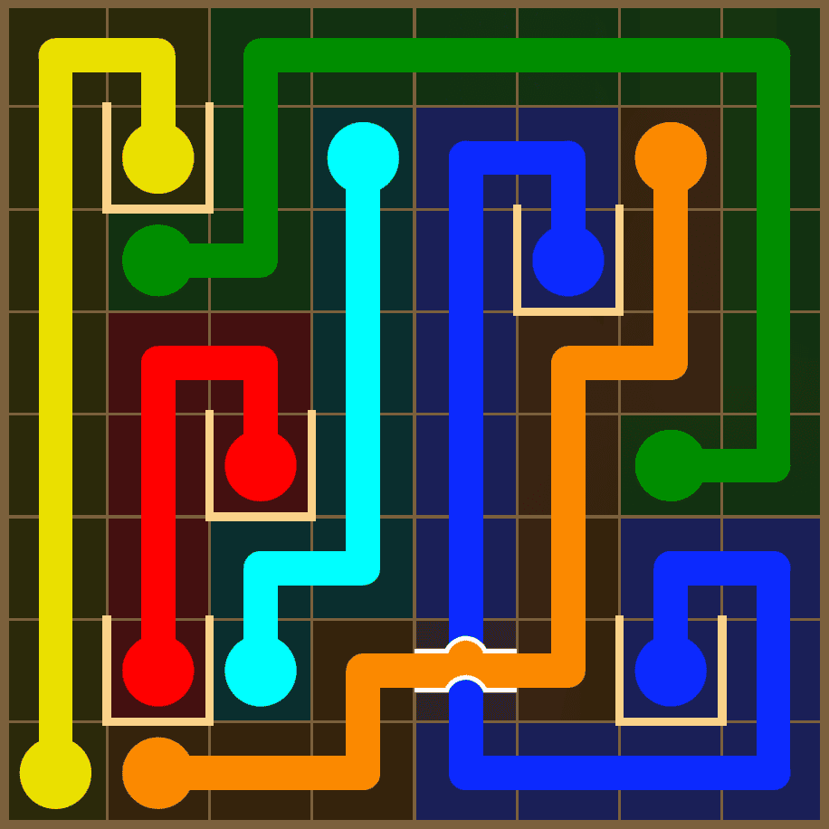 Flow Free 7314 Solution