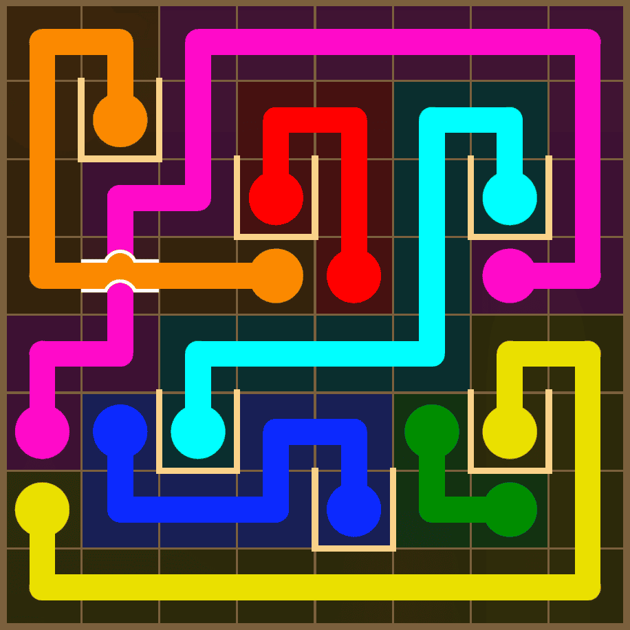 Flow Free 7315 Solution