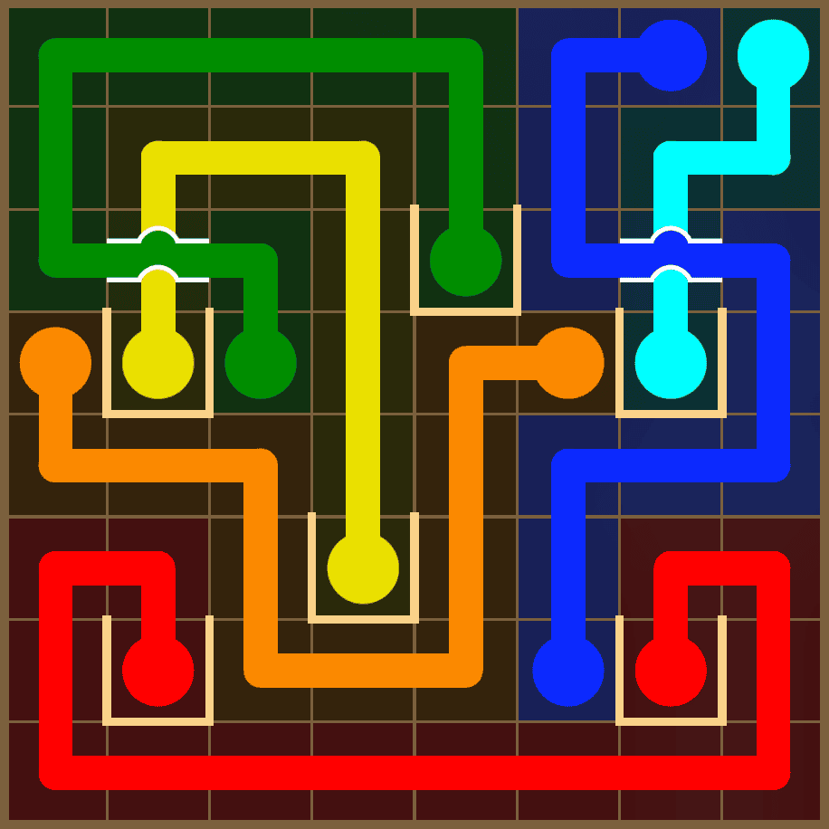 Flow Free 7297 Solution