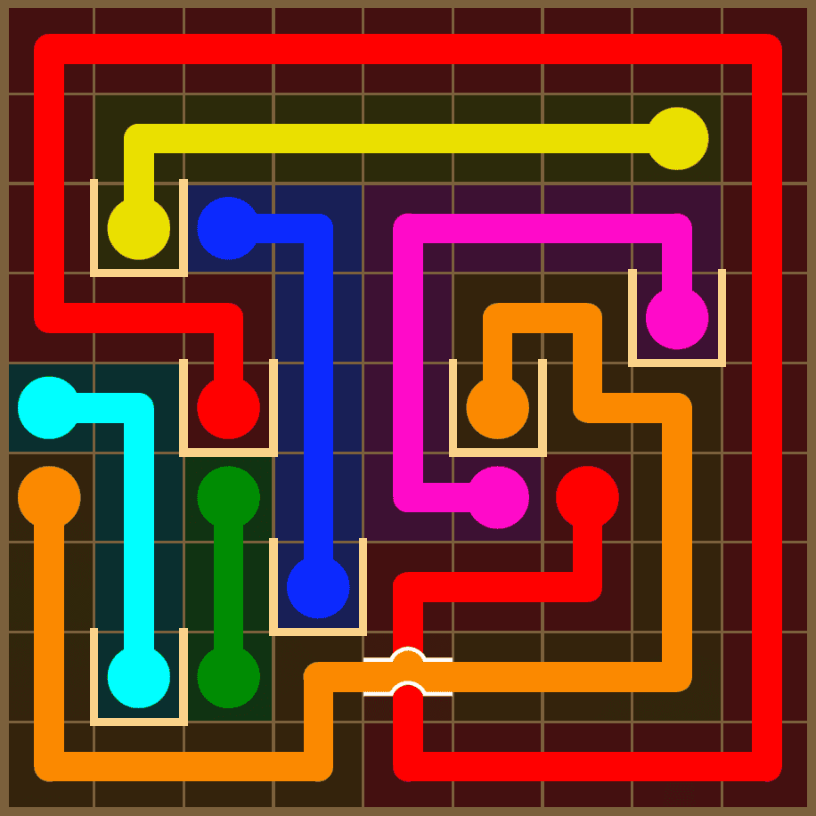 Flow Free 7323 Solution