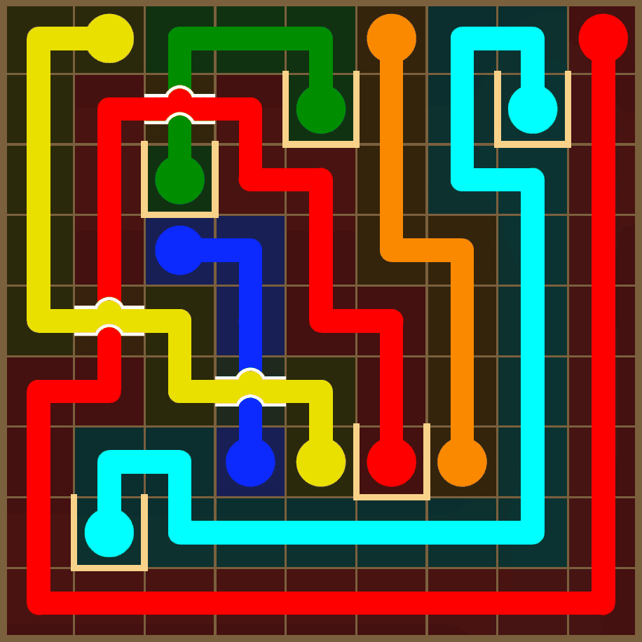 Flow Free 7339 Solution