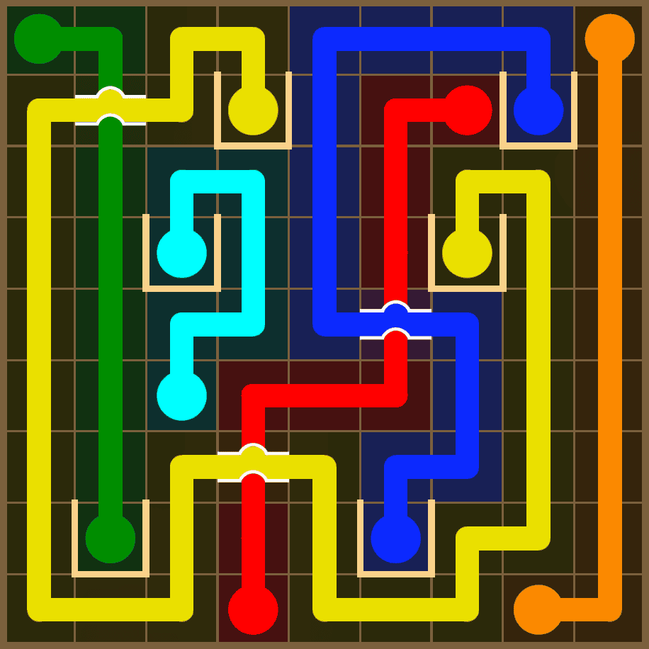 Flow Free 7340 Solution