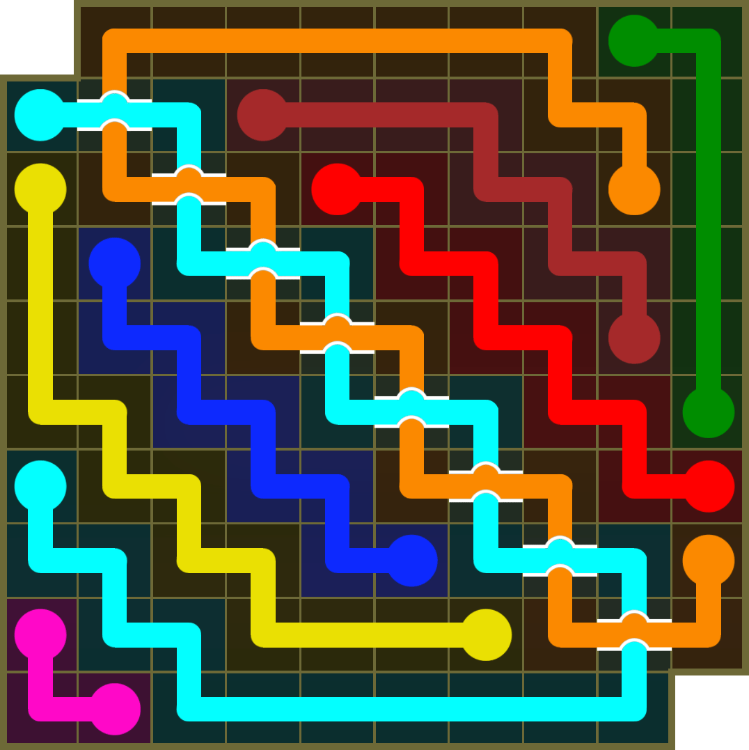 Flow Free 3784 Solution